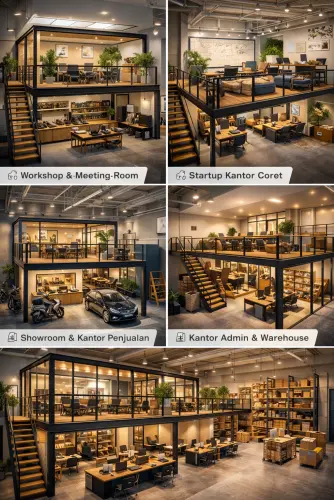 Mezzanine Ruang Kantor di Jatisampurna