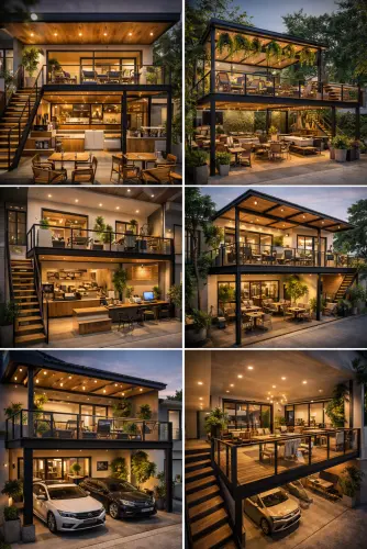 Mezannine Cafe Modern di Jatisampurna